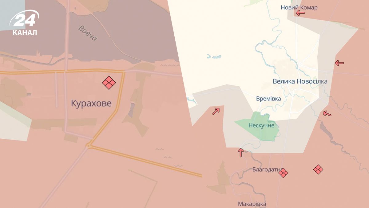 Обновление карты DeepState Обновление карты DeepState