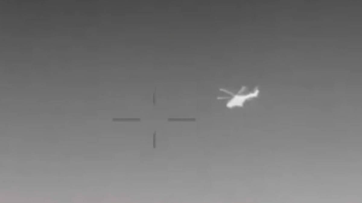 Українські морські дрони знищили над морем два ворожі гелікоптери Українські морські дрони знищили над морем два ворожі гелікоптери