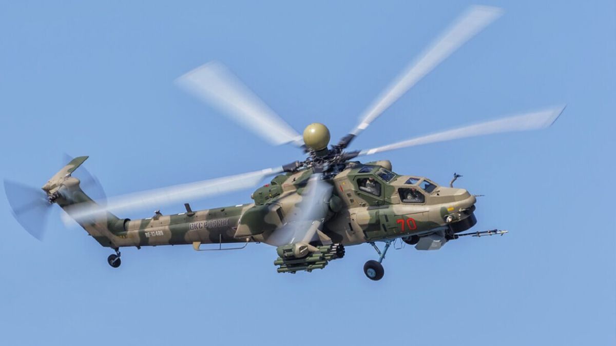 Росіяни скиглять через втрату вертольота Мі-28 Росіяни скиглять через втрату вертольота Мі-28