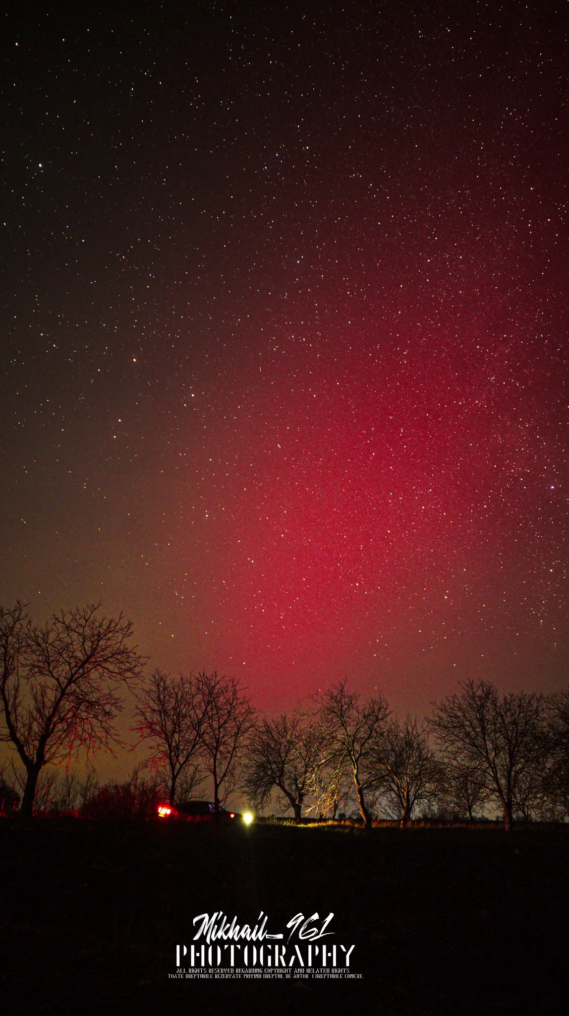 Північне сяйво у Молдові Північне сяйво у Молдові