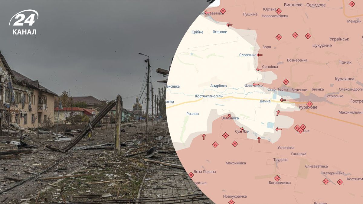 Ситуация в Курахово - какую часть города контролируют россияне - 24 Канал Ситуация в Курахово - какую часть города контролируют россияне - 24 Канал