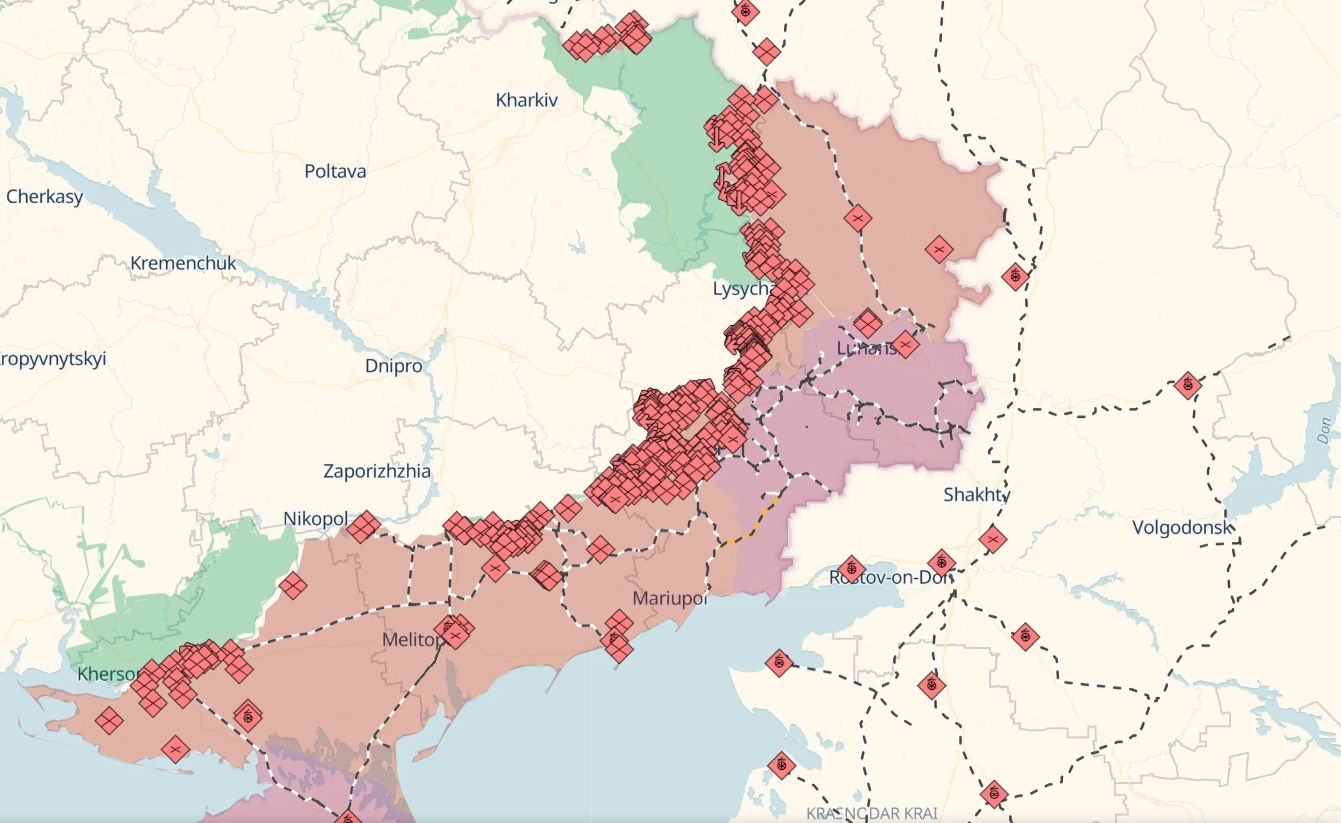 Росіянам вдалося окупувати 3 населені пункти неподалік Покровська Росіянам вдалося окупувати 3 населені пункти неподалік Покровська