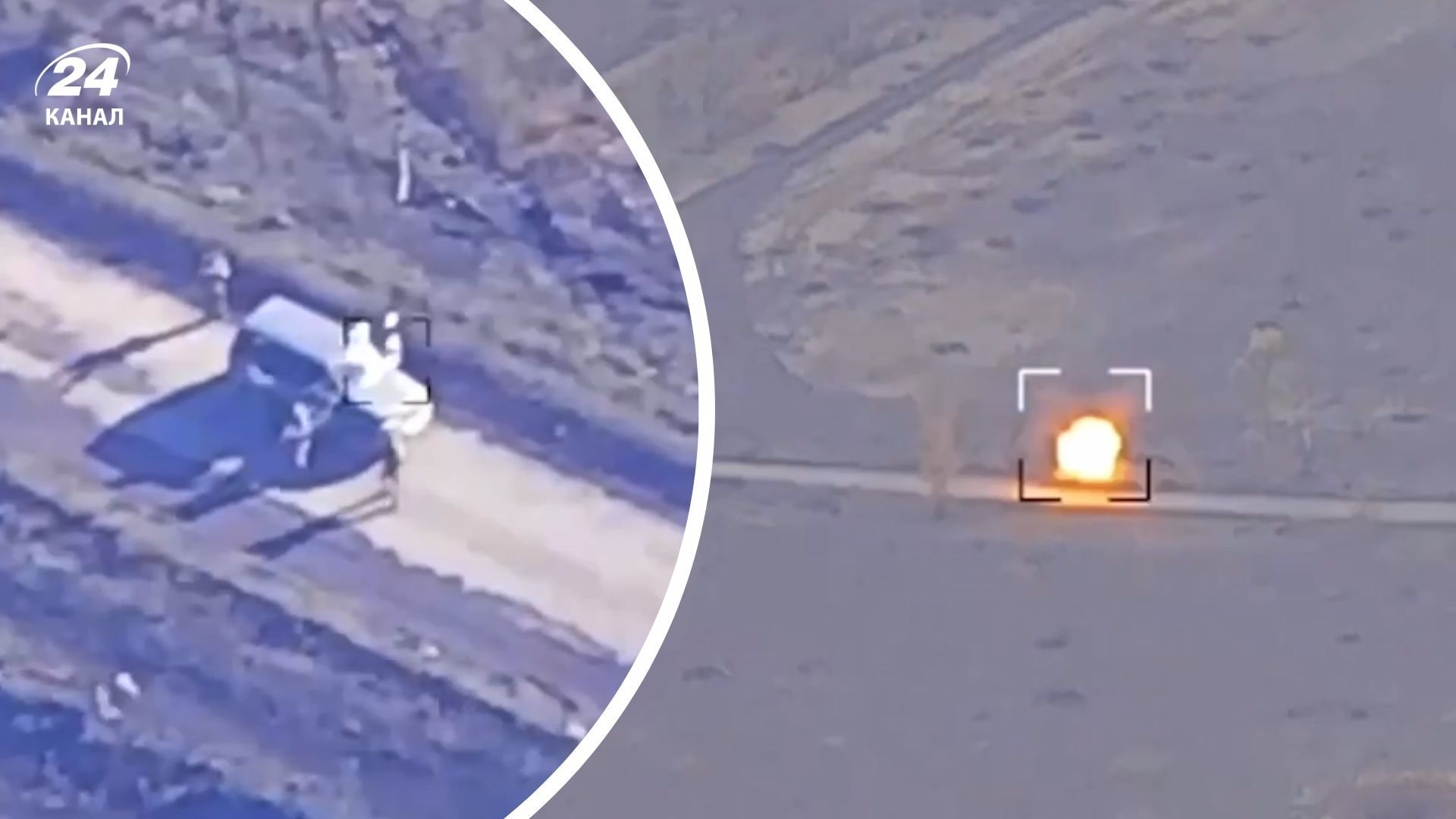 FPV-дроны уничтожают технику врага FPV-дроны уничтожают технику врага