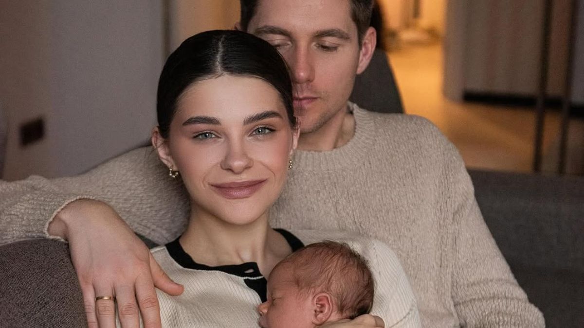 Владимир Остапчук и Екатерина Полтавская с сыном Владимир Остапчук и Екатерина Полтавская с сыном