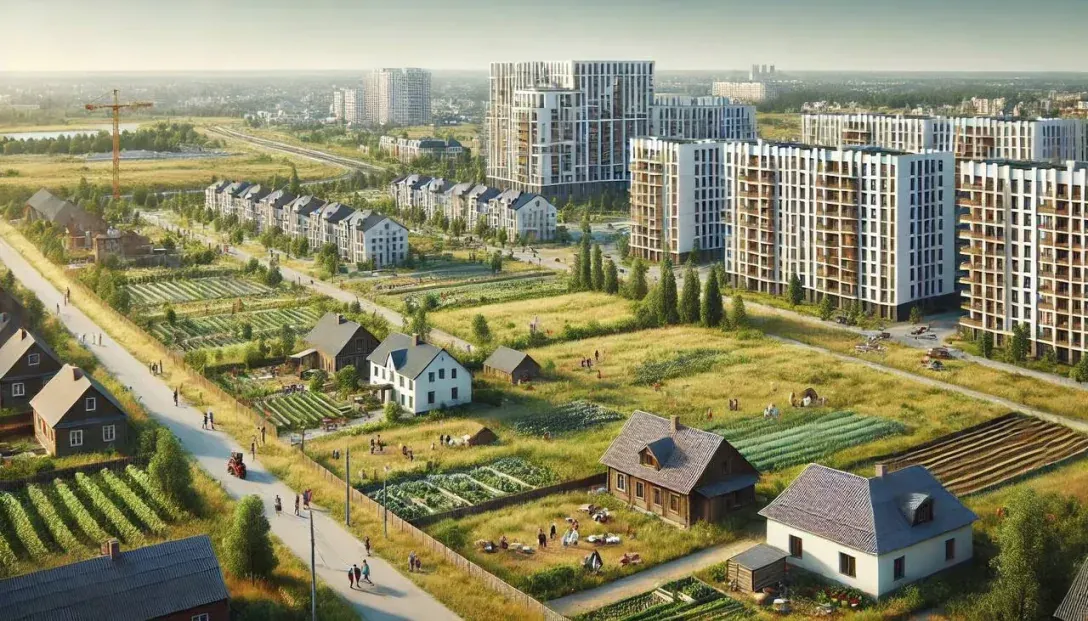 ИИ изобразил окраину Бахмута после войны ИИ изобразил окраину Бахмута после войны