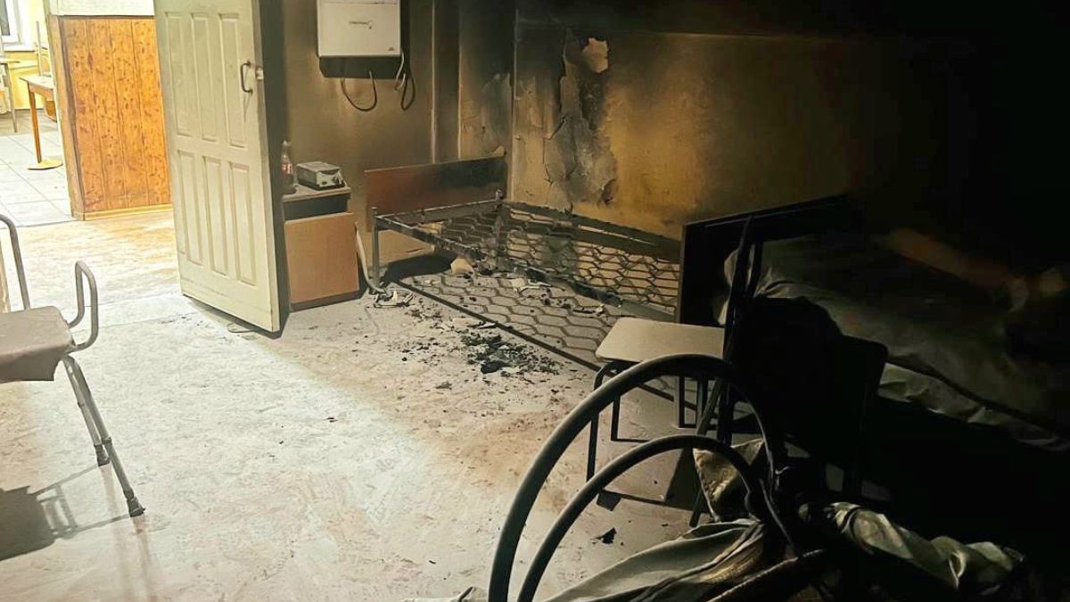 Пожар в психоневрологическом интернате 4 января Пожар в психоневрологическом интернате 4 января