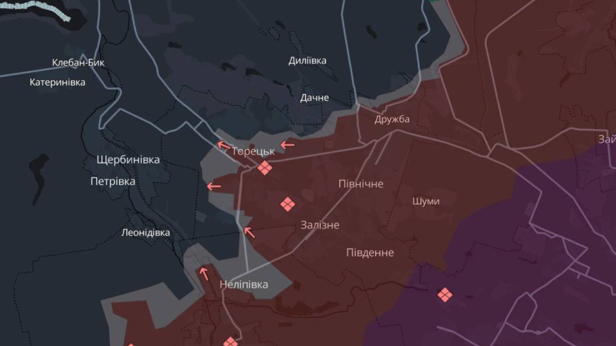 Ситуация в Торецке 5 января Ситуация в Торецке 5 января