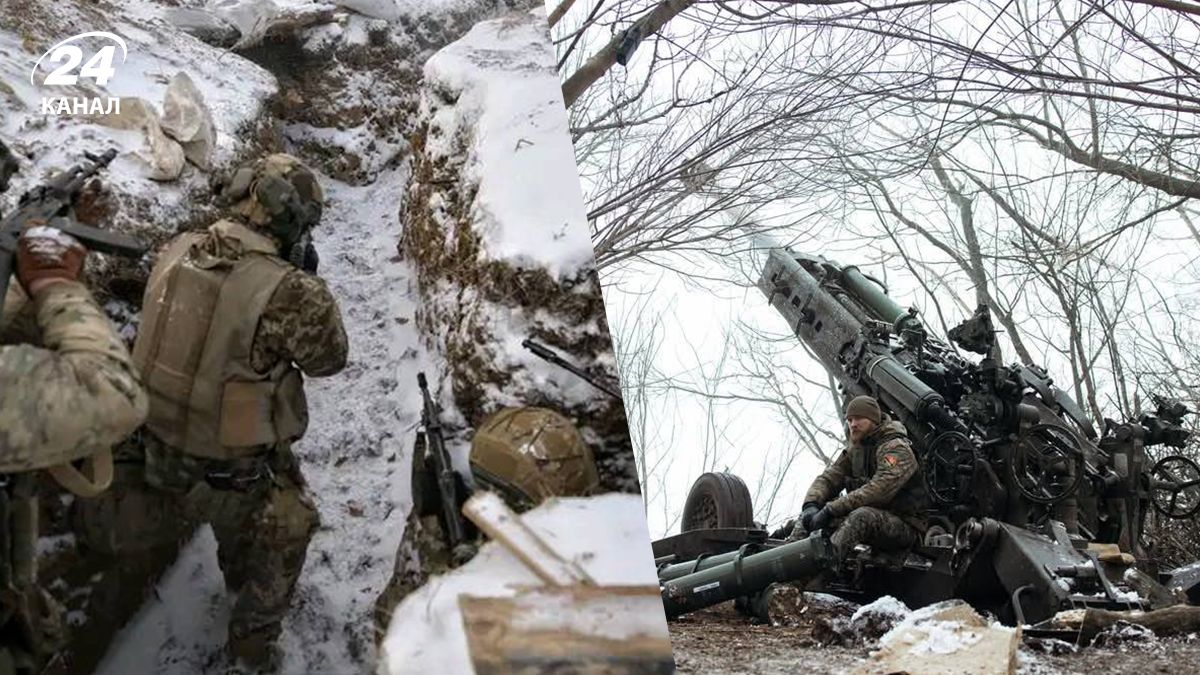 Карта бойових дій станом на 5 січня Карта бойових дій станом на 5 січня