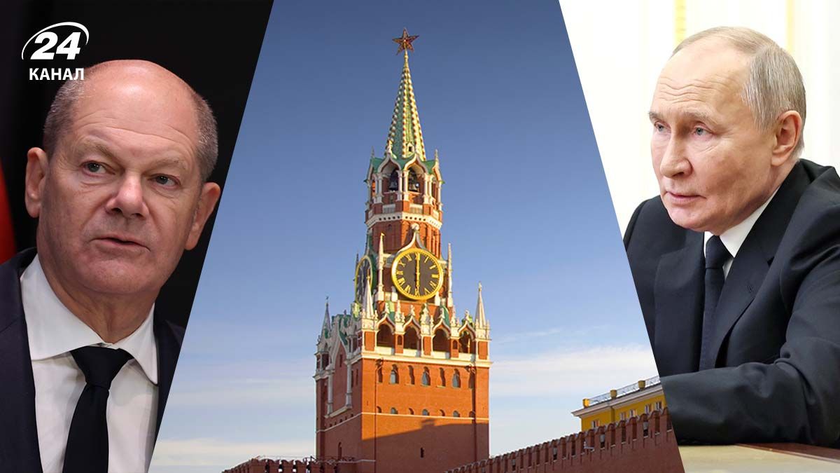 Канцлер Германии Шольц и российский диктатор Путин могут встретиться в Кремле Канцлер Германии Шольц и российский диктатор Путин могут встретиться в Кремле