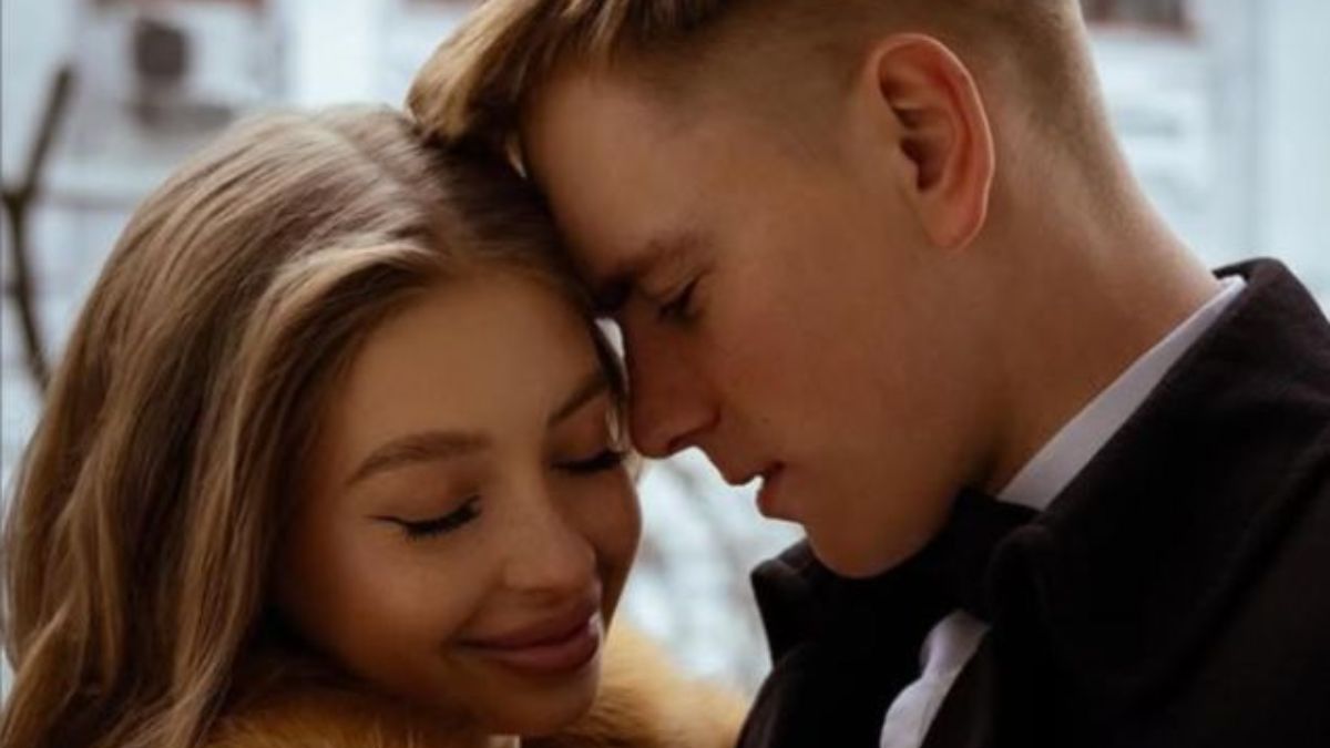 Анастасія Анісімова з коханим Анастасія Анісімова з коханим