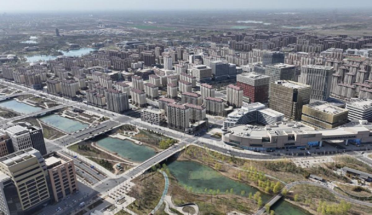 Який вигляд має китайське місто Сюн'ань Який вигляд має китайське місто Сюн'ань