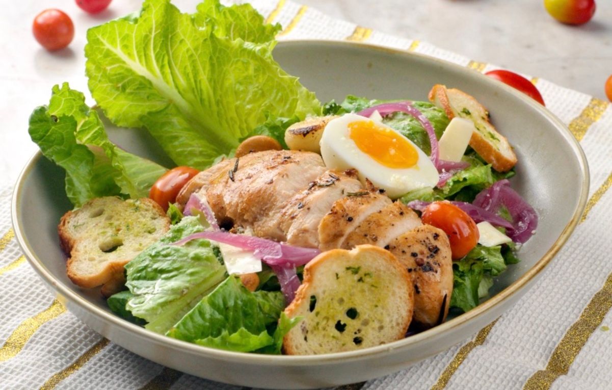 Салат Цезарь Салат Цезарь