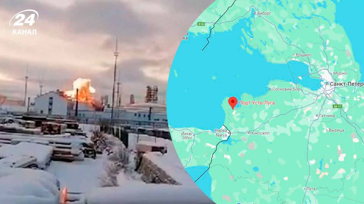 карта Усть-Луги - 24 Канал карта Усть-Луги - 24 Канал