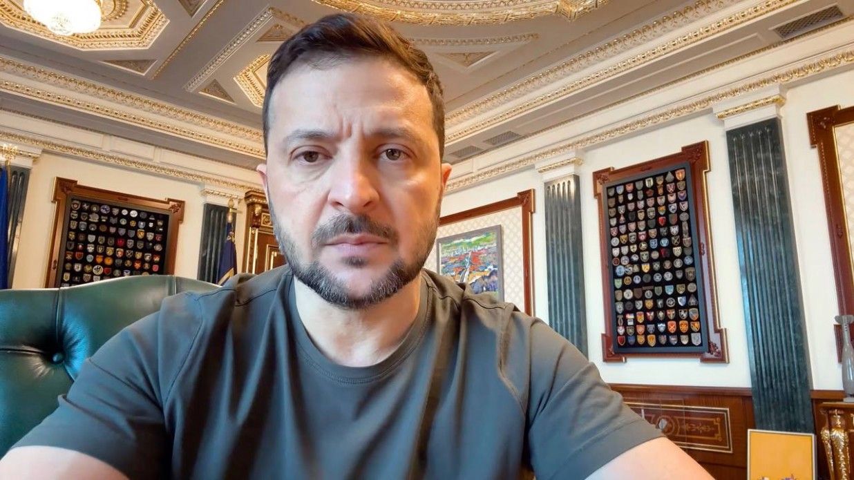 Лише на Курському напрямку ворог втратив 38 тисяч військових, – Зеленський - 24 Канал Лише на Курському напрямку ворог втратив 38 тисяч військових, – Зеленський - 24 Канал