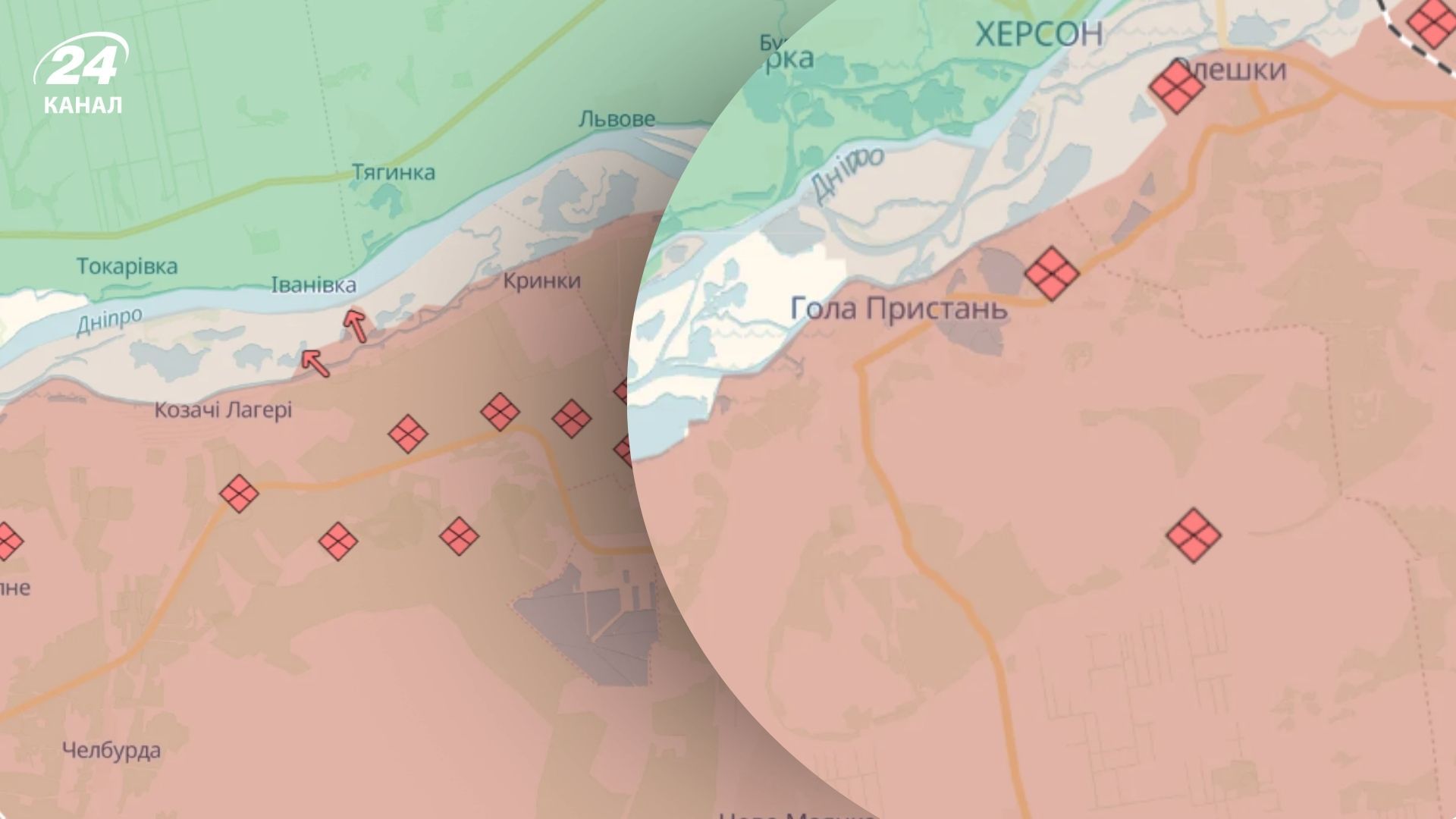 Штурмы правого берега Херсонщины завершаются для россиян большими потерями Штурмы правого берега Херсонщины завершаются для россиян большими потерями