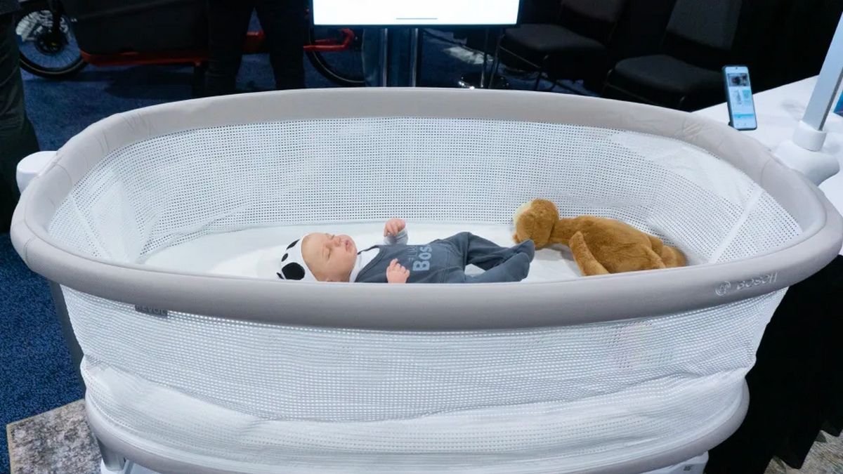 Колыбель Bosch с ИИ отслеживает все, что вы хотели знать о сне вашего ребенка Колыбель Bosch с ИИ отслеживает все, что вы хотели знать о сне вашего ребенка