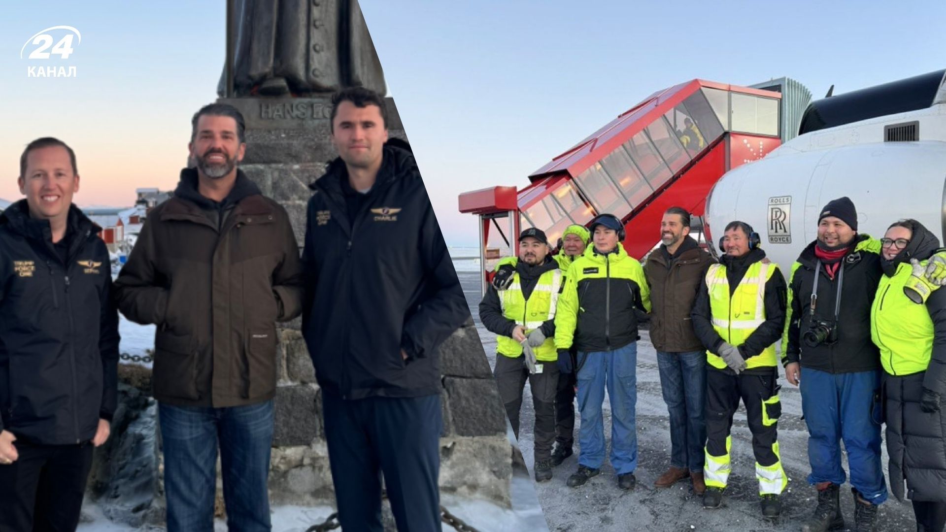 Сын Дональда Трампа посетил Гренландию Сын Дональда Трампа посетил Гренландию