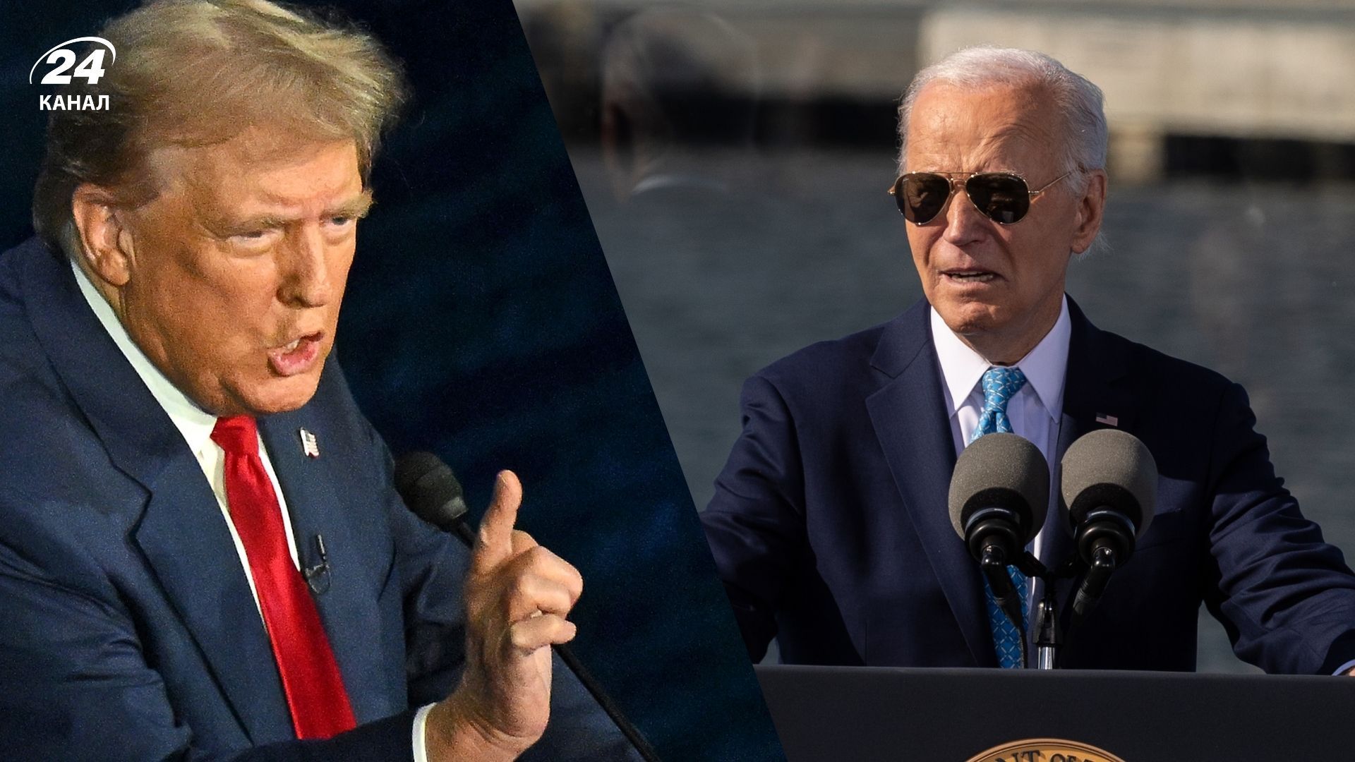 Трамп звинувачує Байдена у слабкості Трамп звинувачує Байдена у слабкості