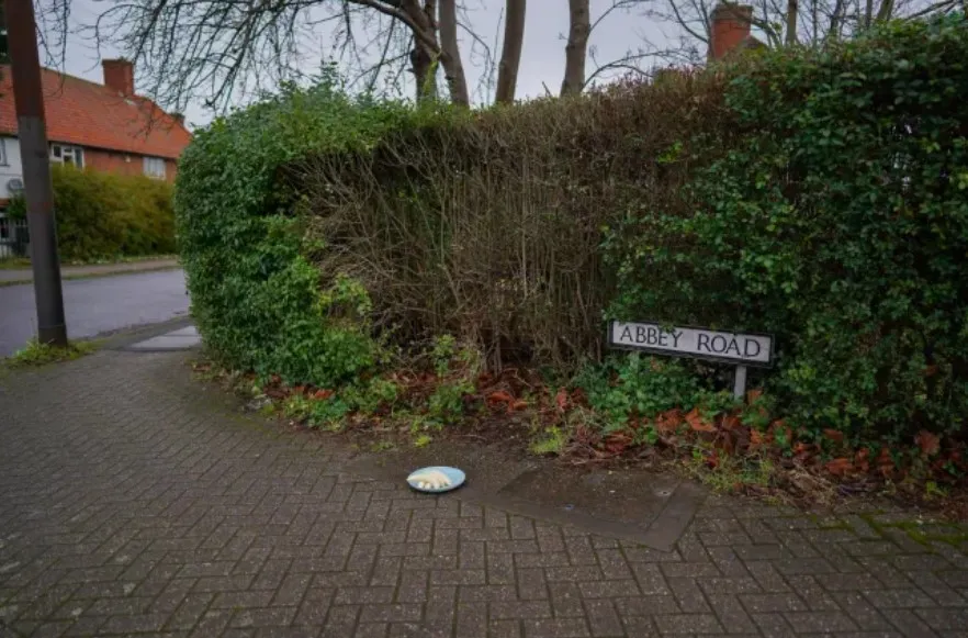 На місці, де регулярно з'являються банани, нещодавно з'явилася записка На місці, де регулярно з'являються банани, нещодавно з'явилася записка