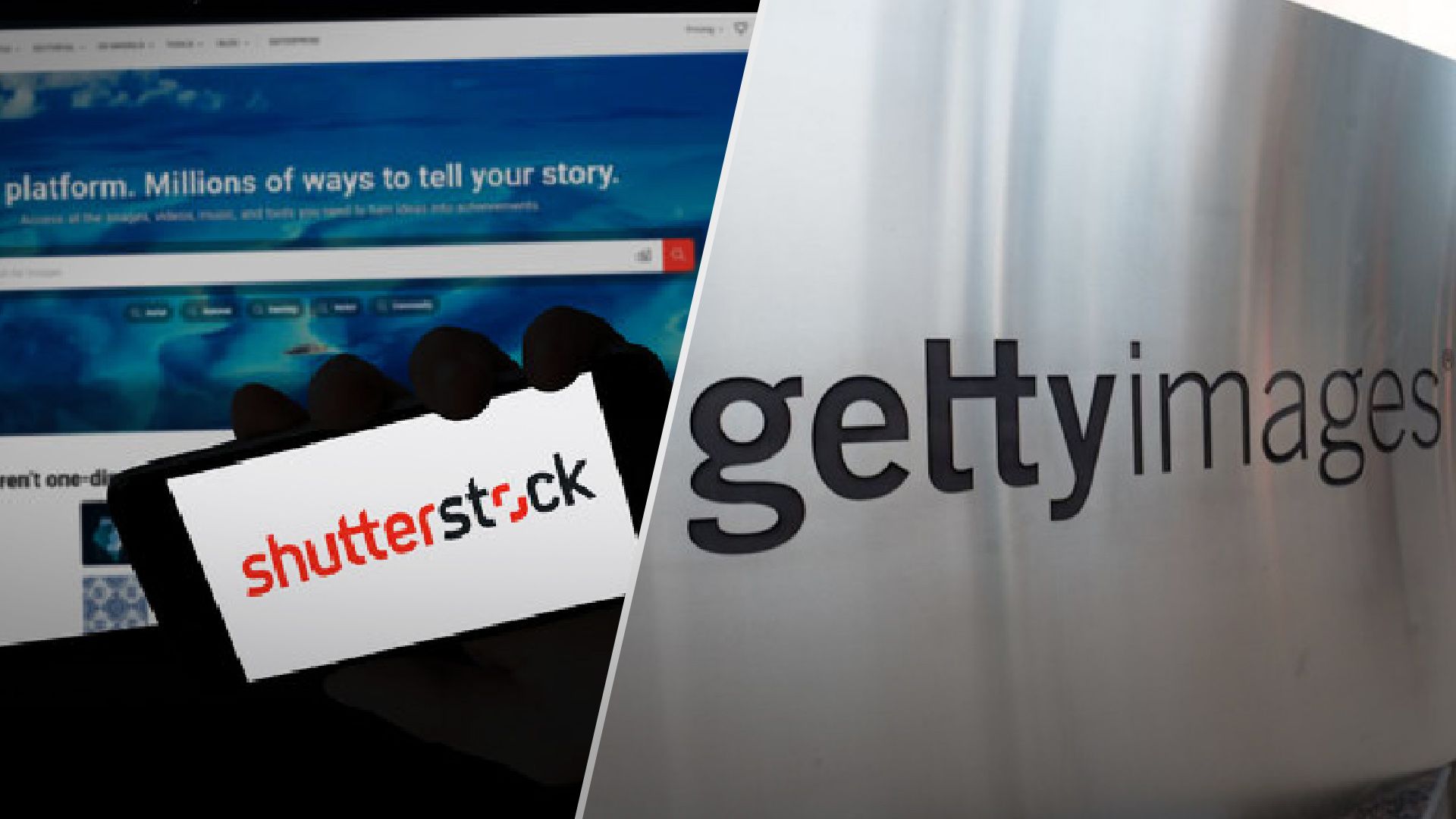 Фотосток Getty Images покупает своего конкурента Shutterstock - Бизнес