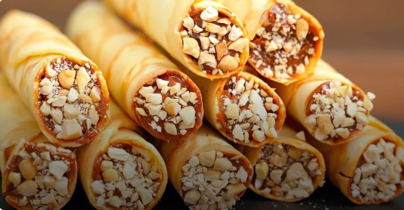 Робимо улюблені трубочки зі згущеним молоком Робимо улюблені трубочки зі згущеним молоком