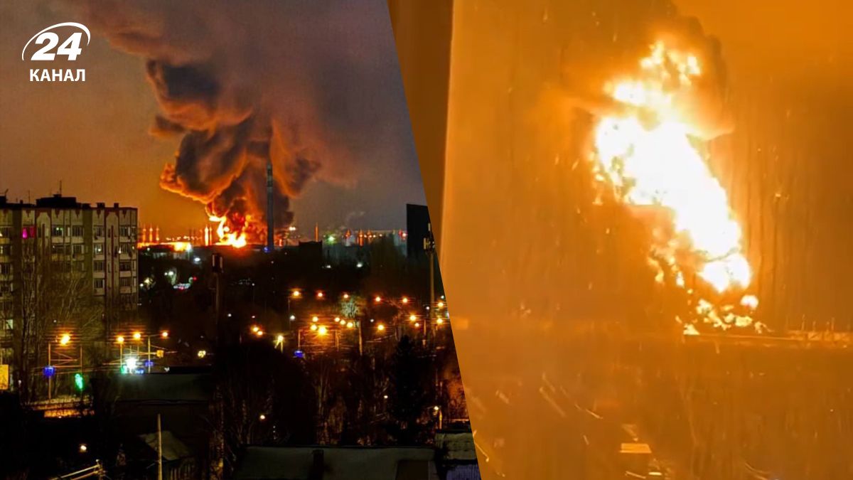 Нафтобаза в Енгельсі продовжує вибухати Нафтобаза в Енгельсі продовжує вибухати