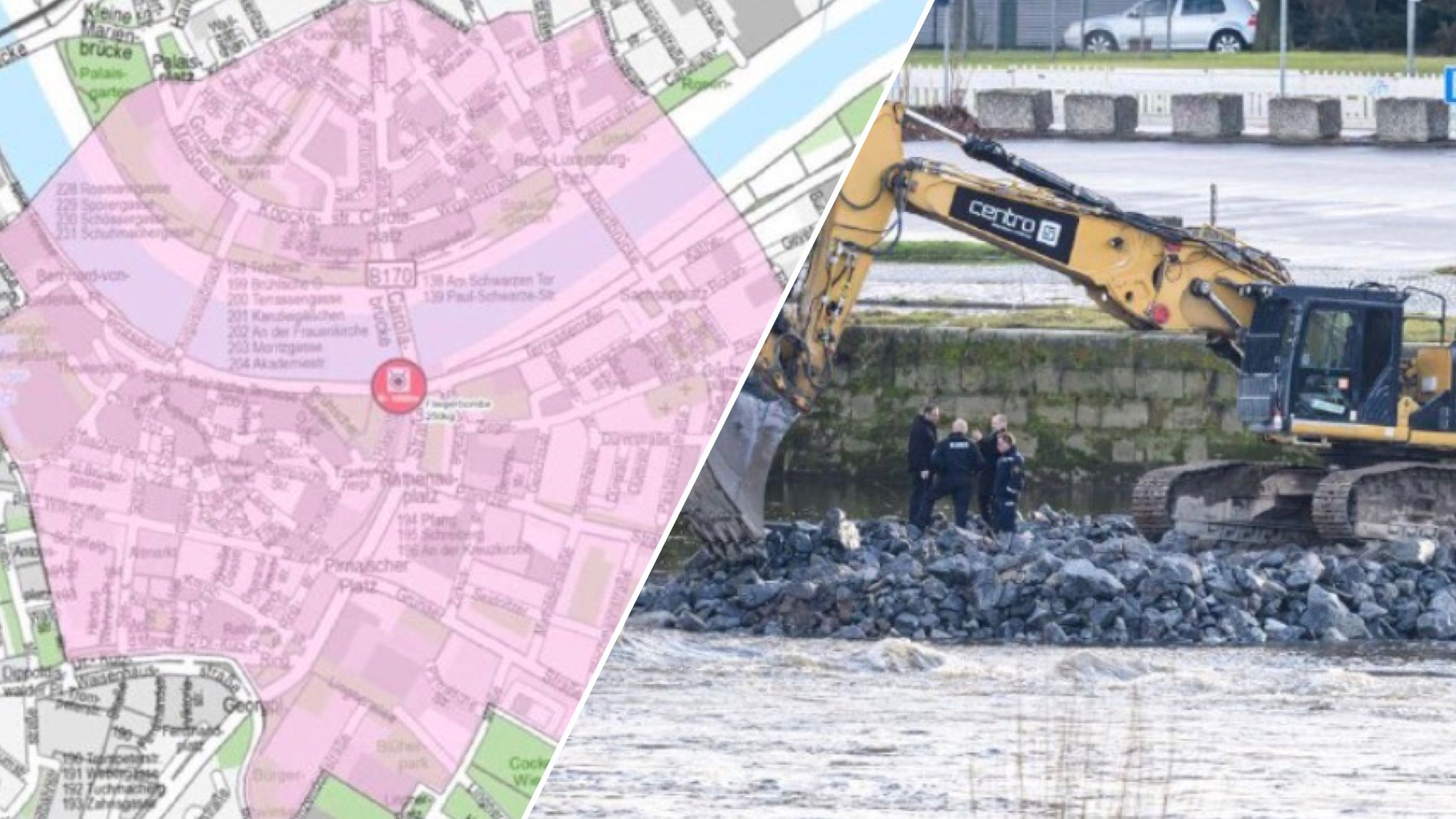 Старый город Дрездена эвакуировали для обезвреживания бомб Старый город Дрездена эвакуировали для обезвреживания бомб