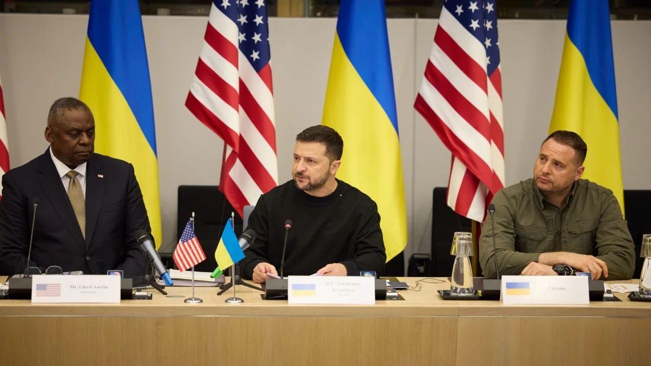 Делаю все, чтобы завершить войну в этом году, Зеленский на заседании "Рамштайн" - 24 Канал Делаю все, чтобы завершить войну в этом году, Зеленский на заседании "Рамштайн" - 24 Канал