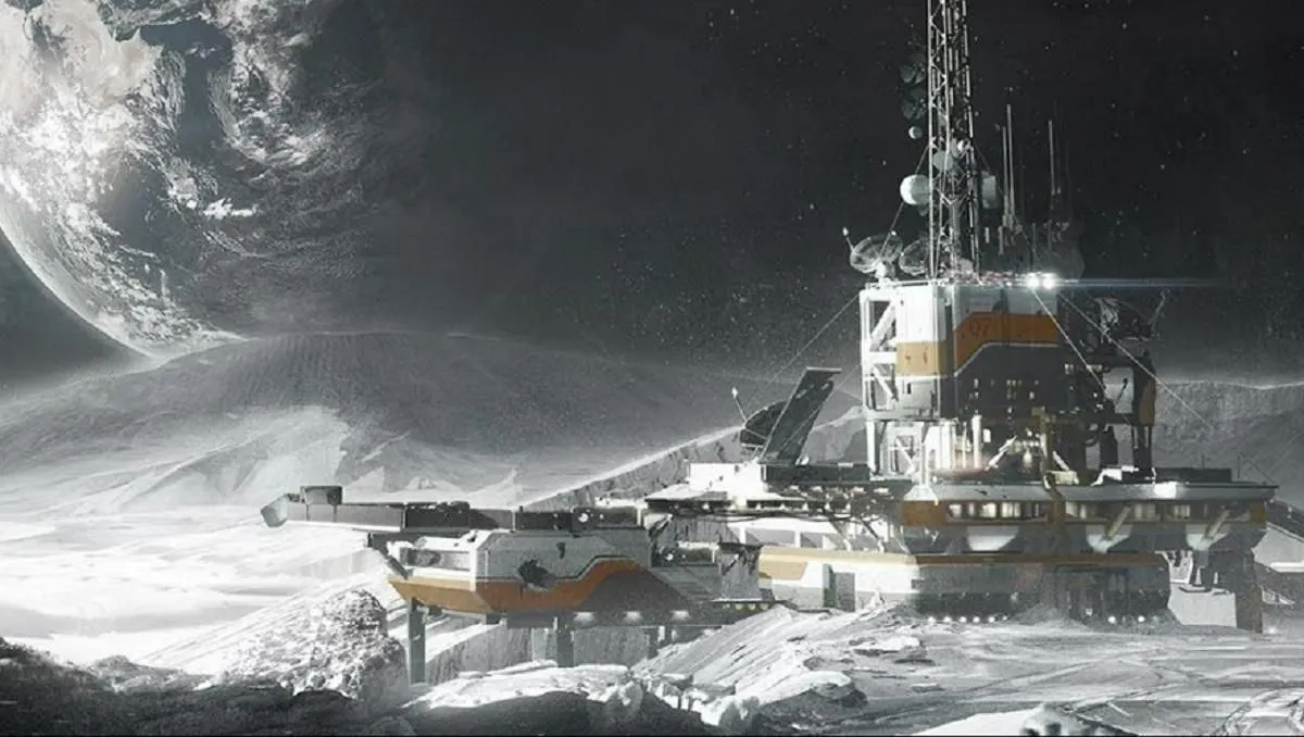 Видобуток ресурсів на Місяці Видобуток ресурсів на Місяці