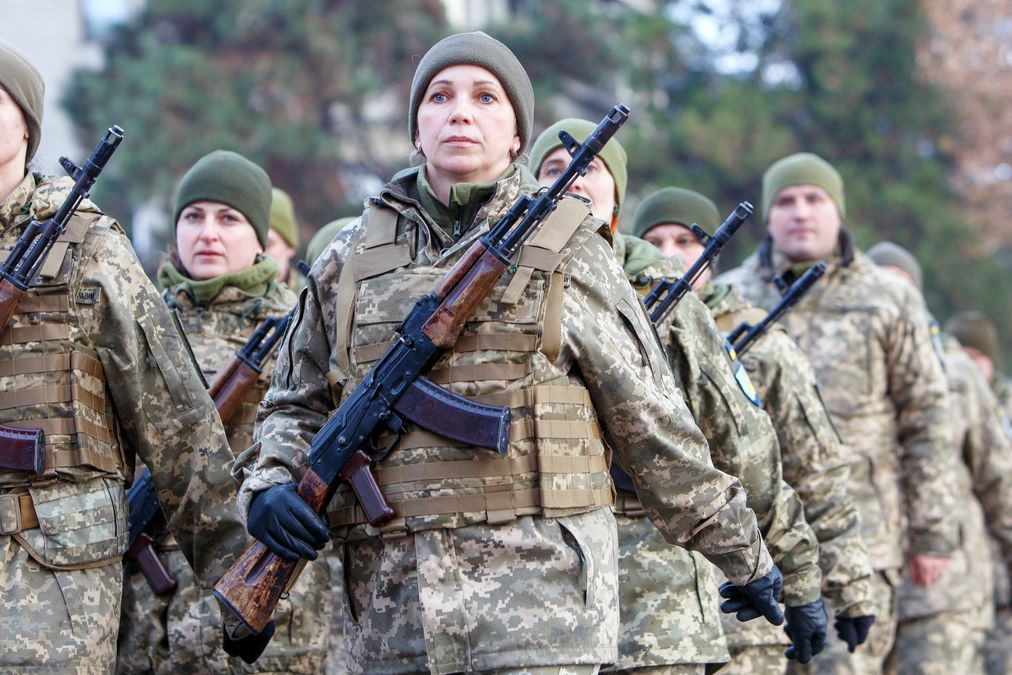 Женщины пополнили штурмовые отряды пограничников ВСУ