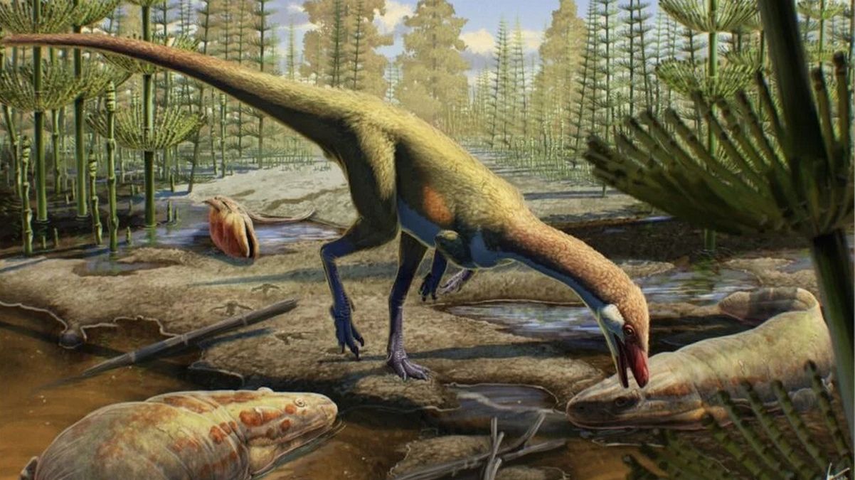 Окаменелость динозавра пошатнула теории происхождения этих животных и их распространения Окаменелость динозавра пошатнула теории происхождения этих животных и их распространения