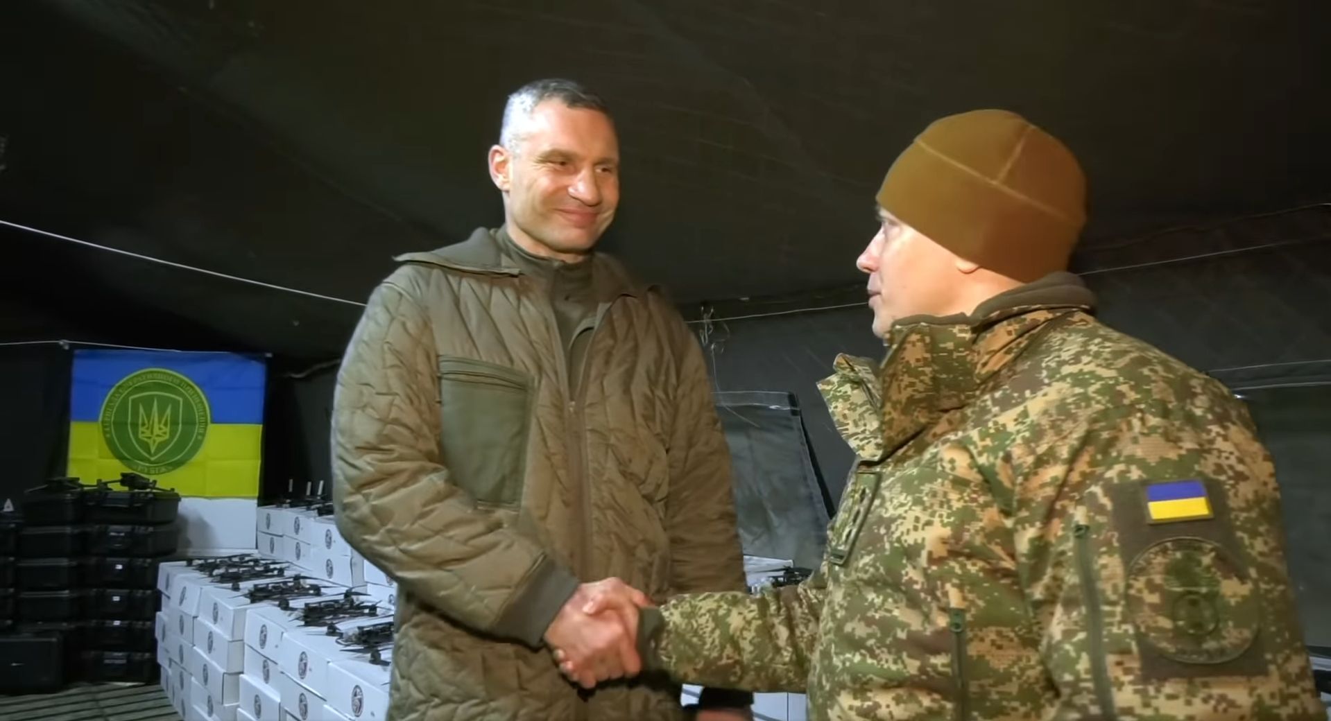 Кличко передав 550 різних дронів батальйону "Свобода"