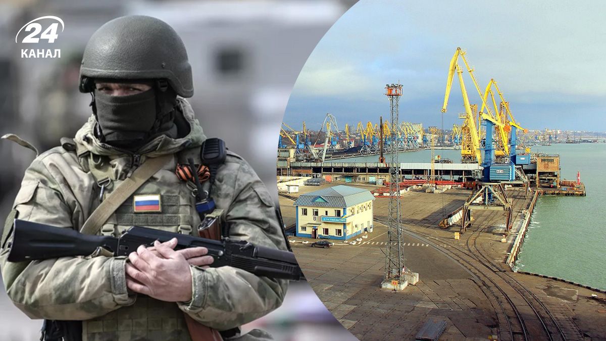 Оккупанты хотят расширить мощности порта в Мариуполе Оккупанты хотят расширить мощности порта в Мариуполе