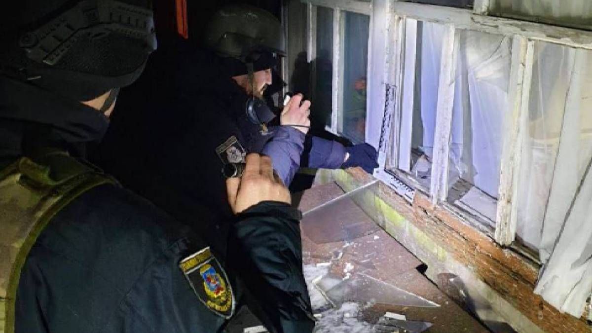 Враг ударил дронами по Киевской области Враг ударил дронами по Киевской области