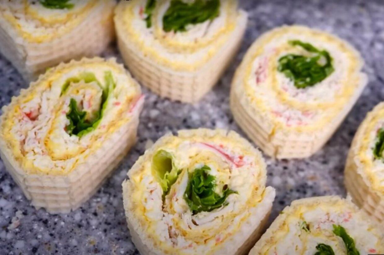 Готовим крабовый рулет Готовим крабовый рулет