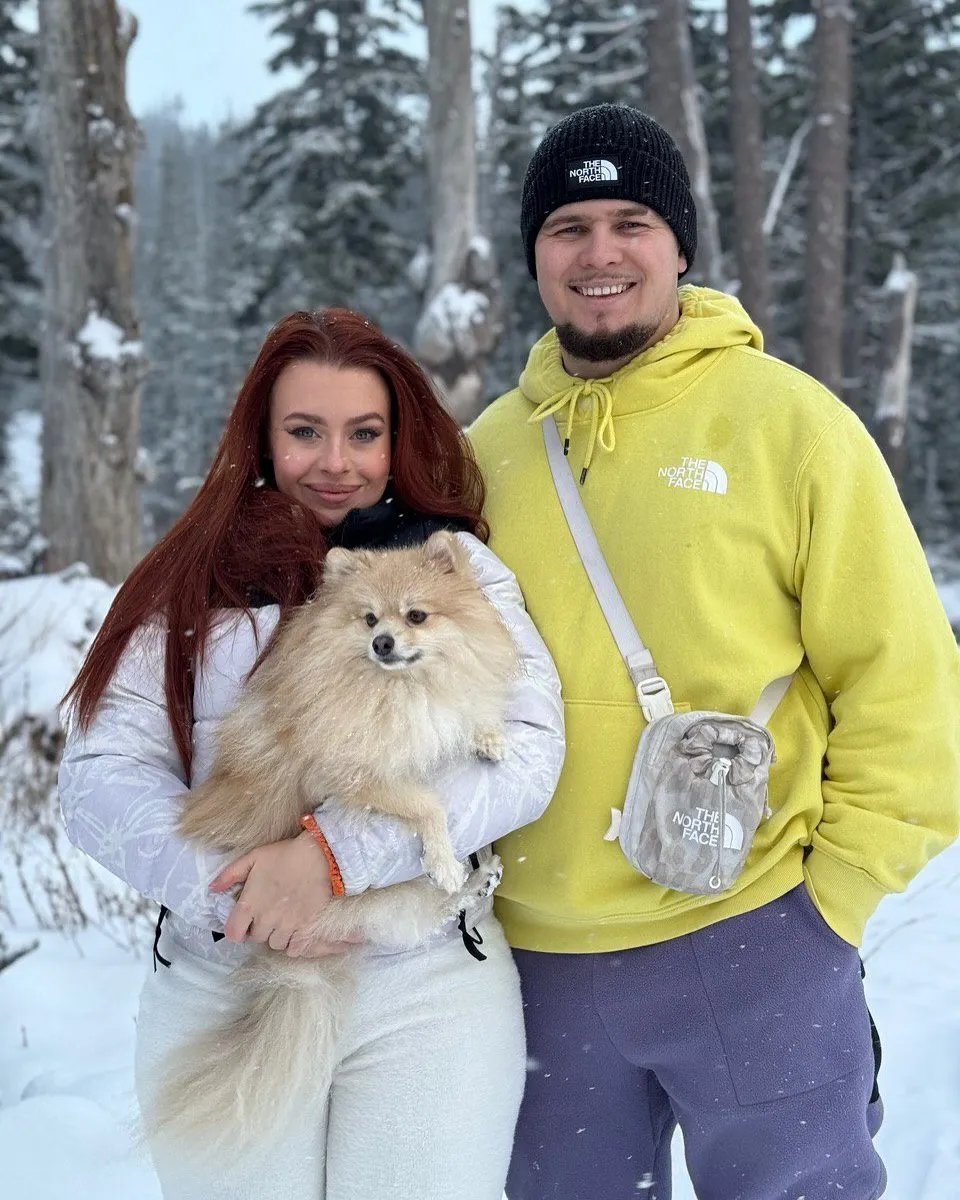 Валерія Симулик зі своїм обранцем Валерія Симулик зі своїм обранцем