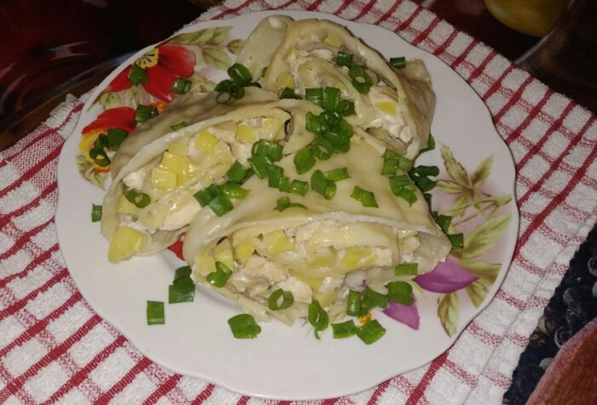 Готовим ханум с курицей Готовим ханум с курицей