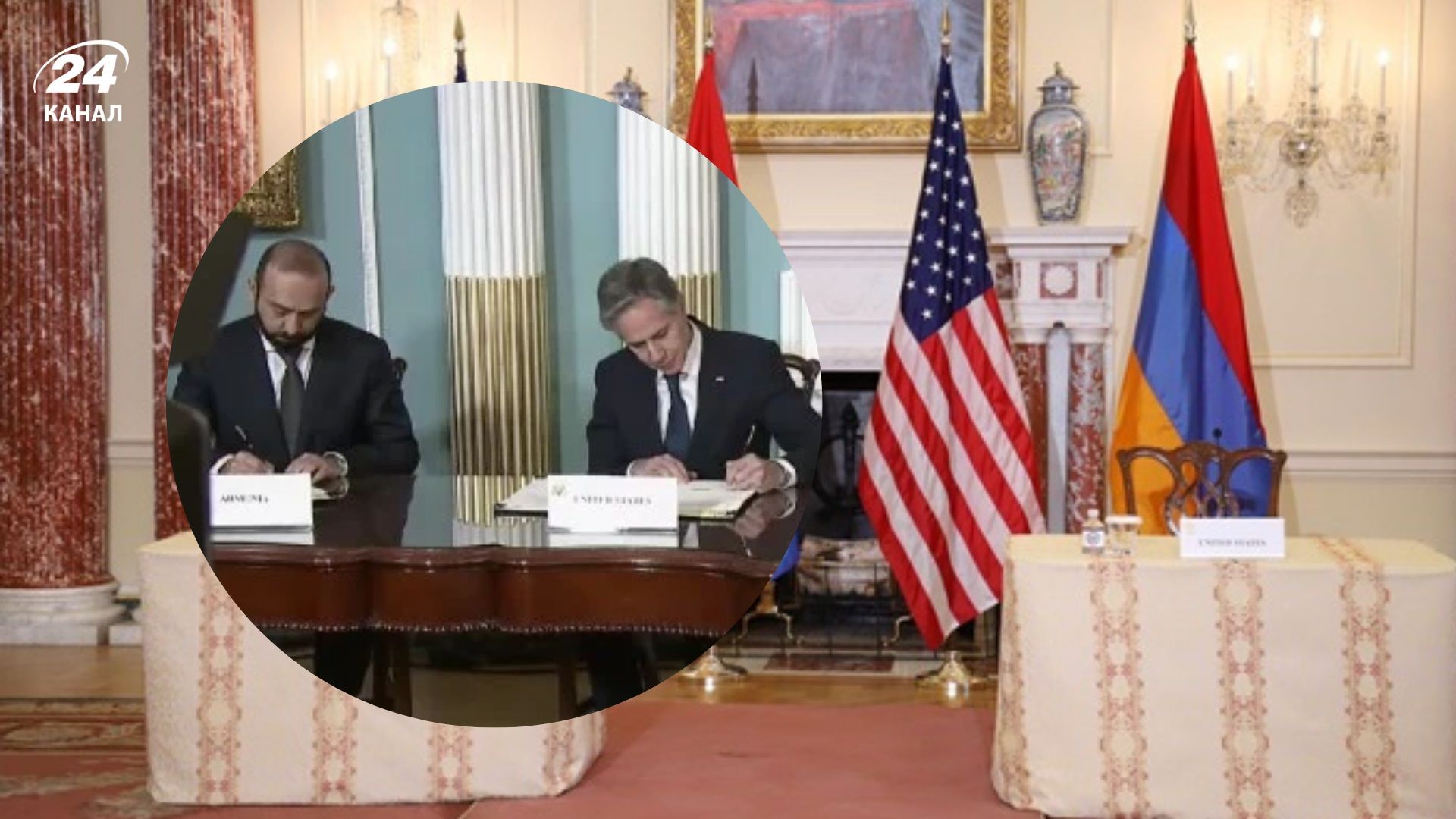 США і Вірменія підписали договір про стратегічне партнерство - 24 Канал США і Вірменія підписали договір про стратегічне партнерство - 24 Канал