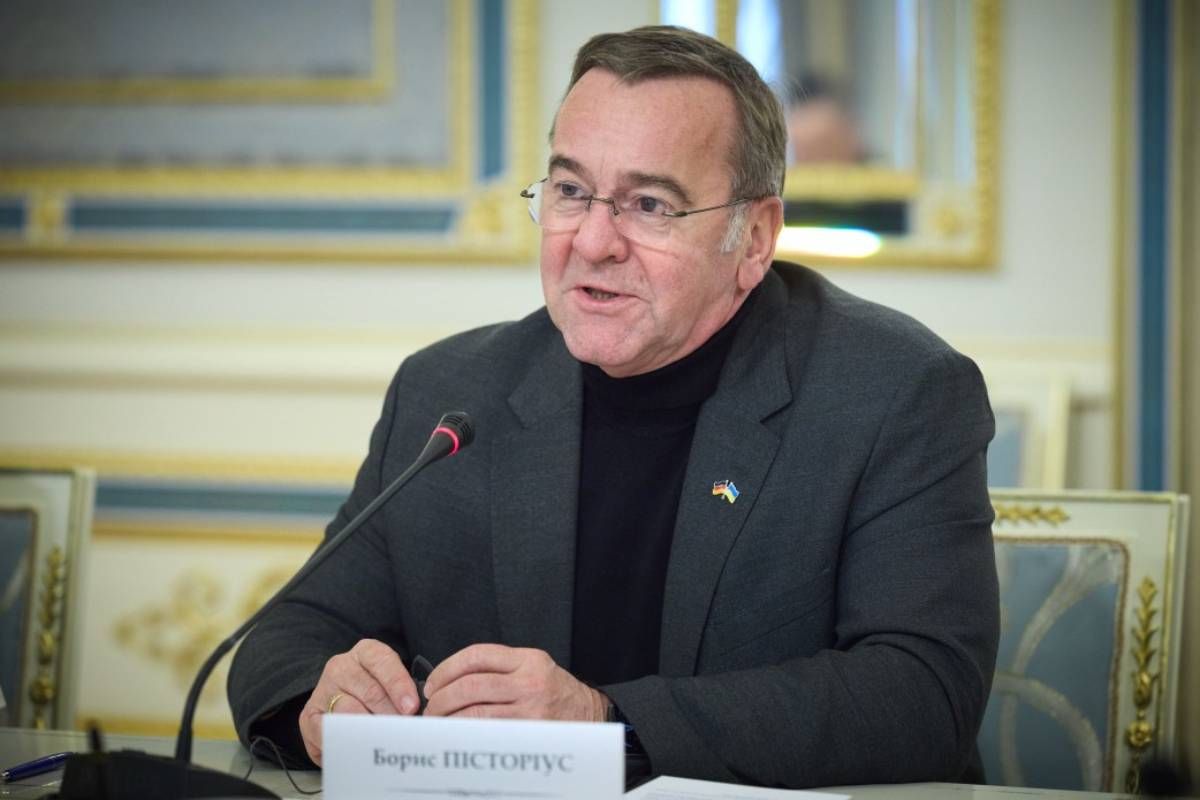 Візит Бориса Пісторіуса у Київ Візит Бориса Пісторіуса у Київ