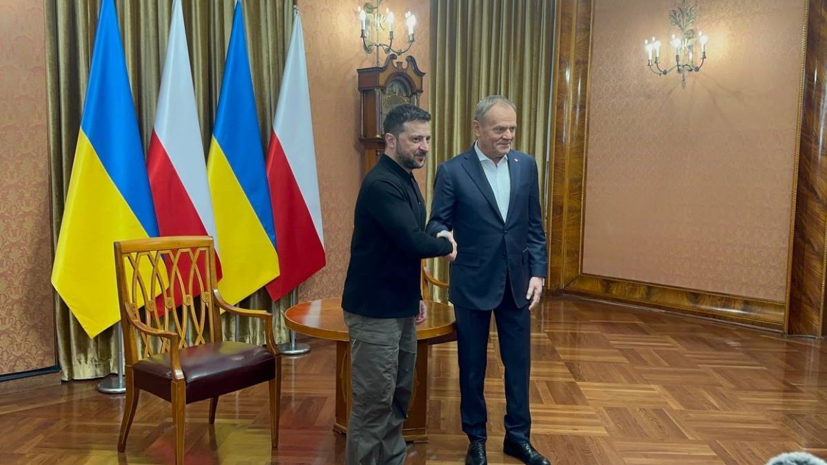 Володимир Зеленський 15 січня прибув до Польщі Володимир Зеленський 15 січня прибув до Польщі