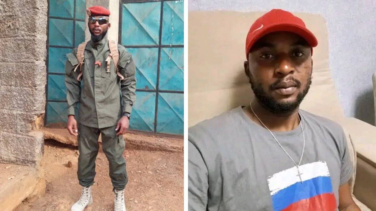 Африканський найманець Деррік Нгамана Африканський найманець Деррік Нгамана