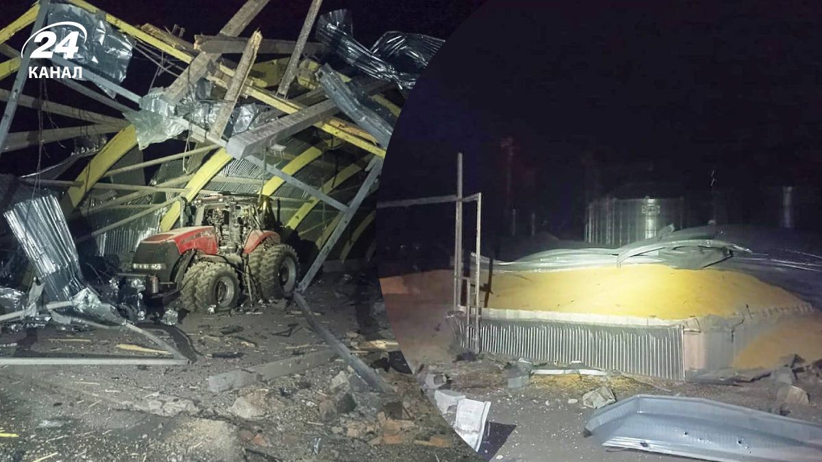 Дроны попали в фермерское хозяйство на Черниговщине Дроны попали в фермерское хозяйство на Черниговщине