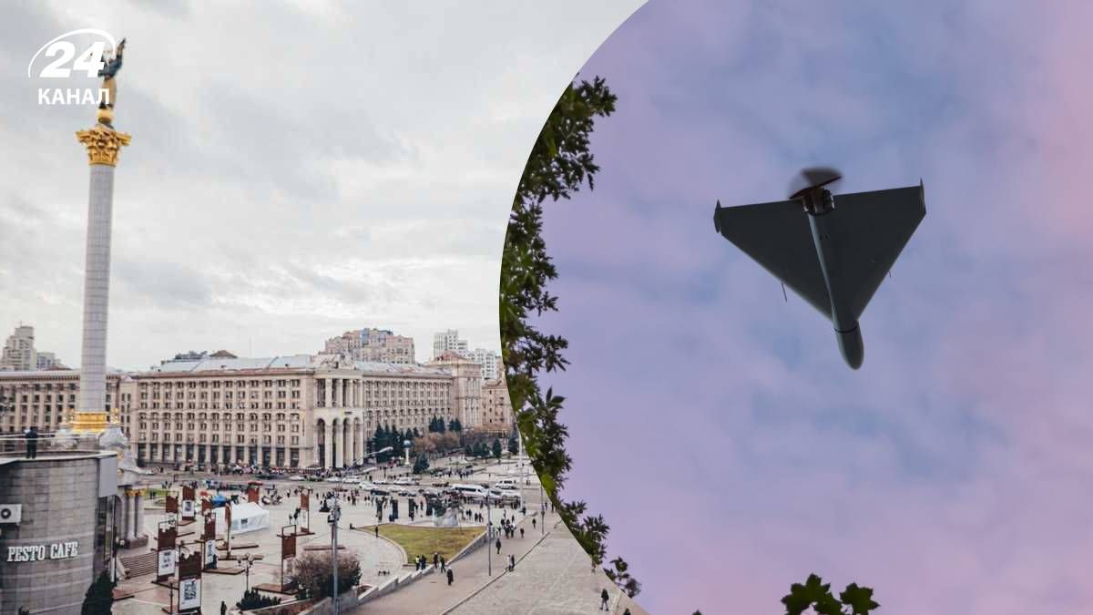 У Києві уламок БпЛА після атаки пошкодив авто - 24 Канал У Києві уламок БпЛА після атаки пошкодив авто - 24 Канал