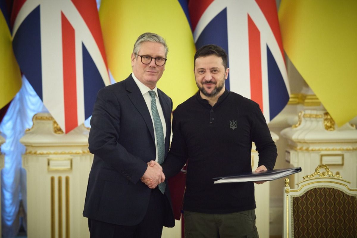 Володимир Зеленський підпише угоду з Кіром Стармером - 24 Канал Володимир Зеленський підпише угоду з Кіром Стармером - 24 Канал