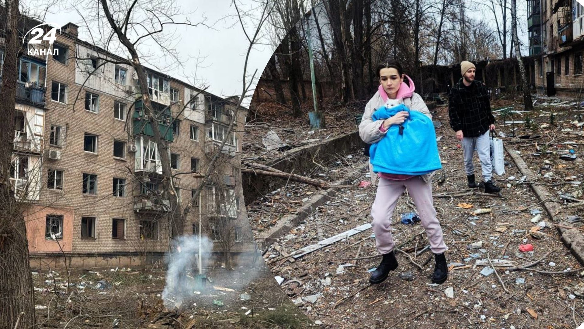 В Кривом Роге фиксируют разрушения в результате российской атаки В Кривом Роге фиксируют разрушения в результате российской атаки