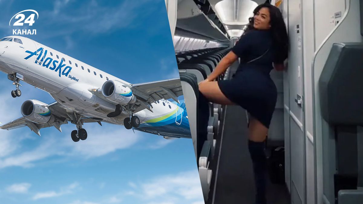 Стюардесу звільнили через танець у літаку - відео Стюардесу звільнили через танець у літаку - відео