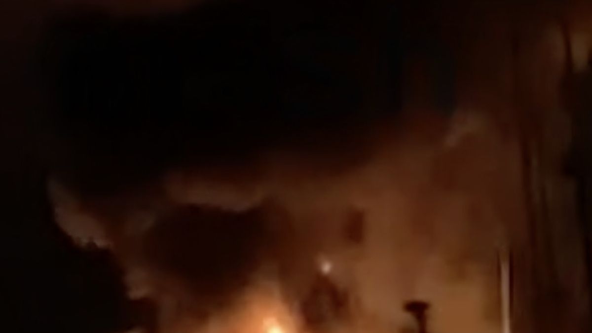 Удар по нефтебазе в Тульской области 18 января Удар по нефтебазе в Тульской области 18 января