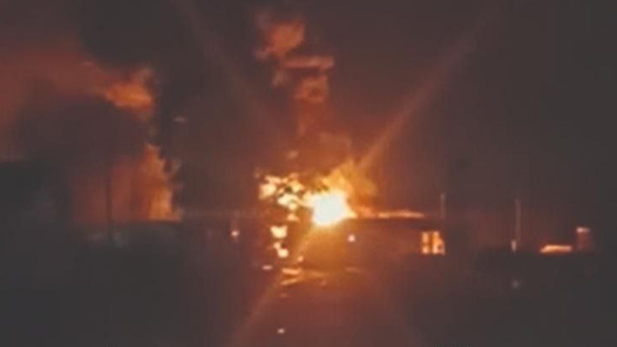 ЗСУ уразили нафтобазу ворога у Калузькій області ЗСУ уразили нафтобазу ворога у Калузькій області