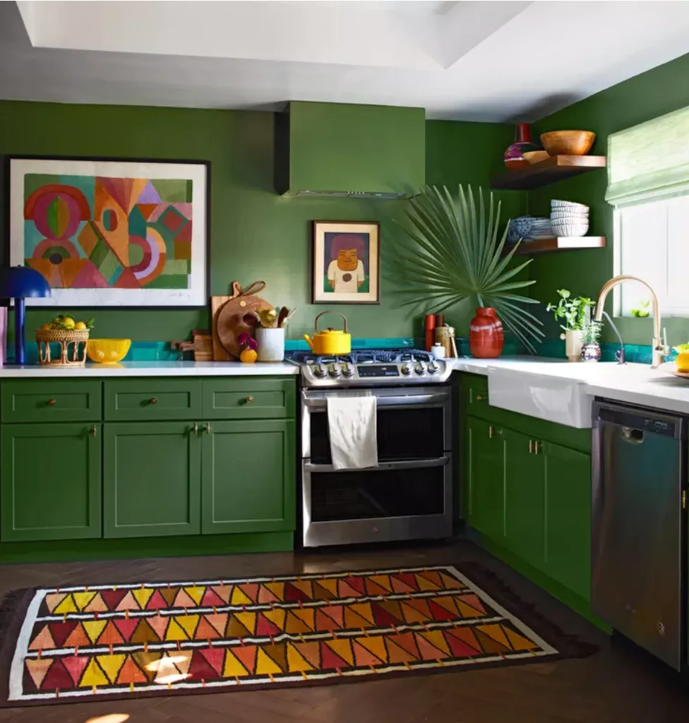 зелений колір в інтер'єрі зелений колір в інтер'єрі