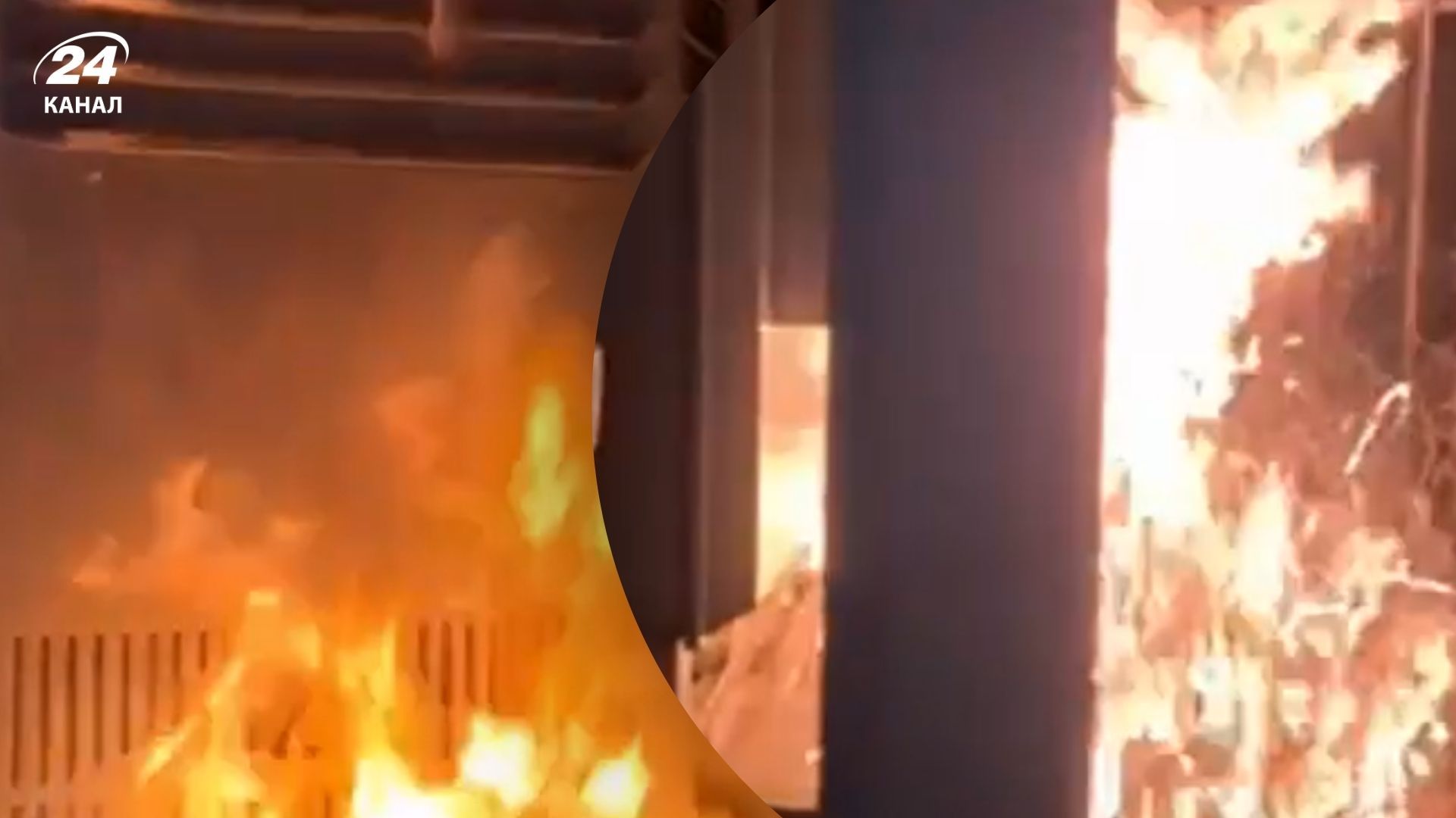 Поблизу Краснодара згоріли дві вежі зв'язку Поблизу Краснодара згоріли дві вежі зв'язку